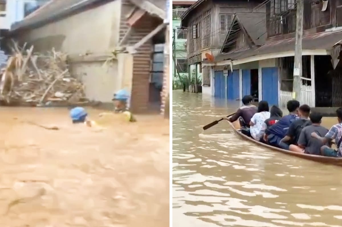 Over 500 People Have Been Killed By Floods And Landslides Caused By A Massive Typhoon In Southeast Asia