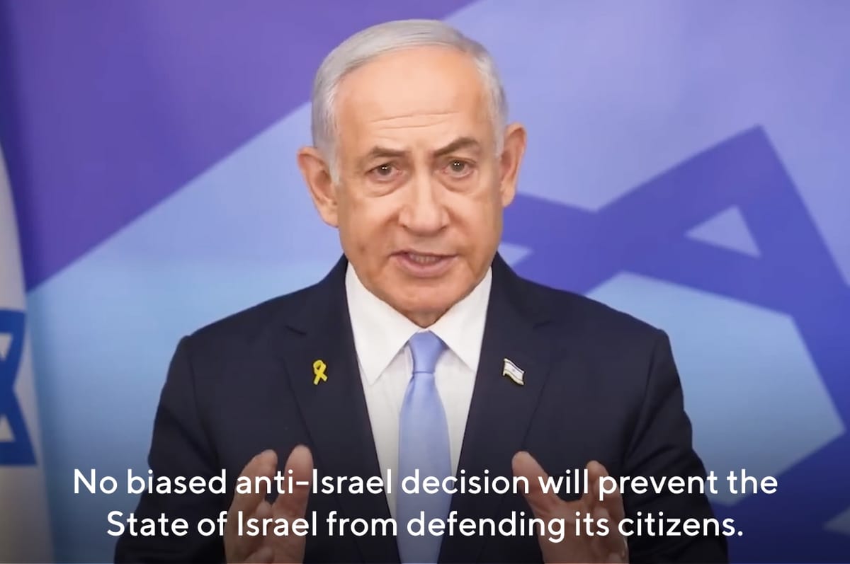 Netanyahu Has Called The ICC “Antisemitic” For Issuing His Arrest Warrant For War Crimes In Gaza