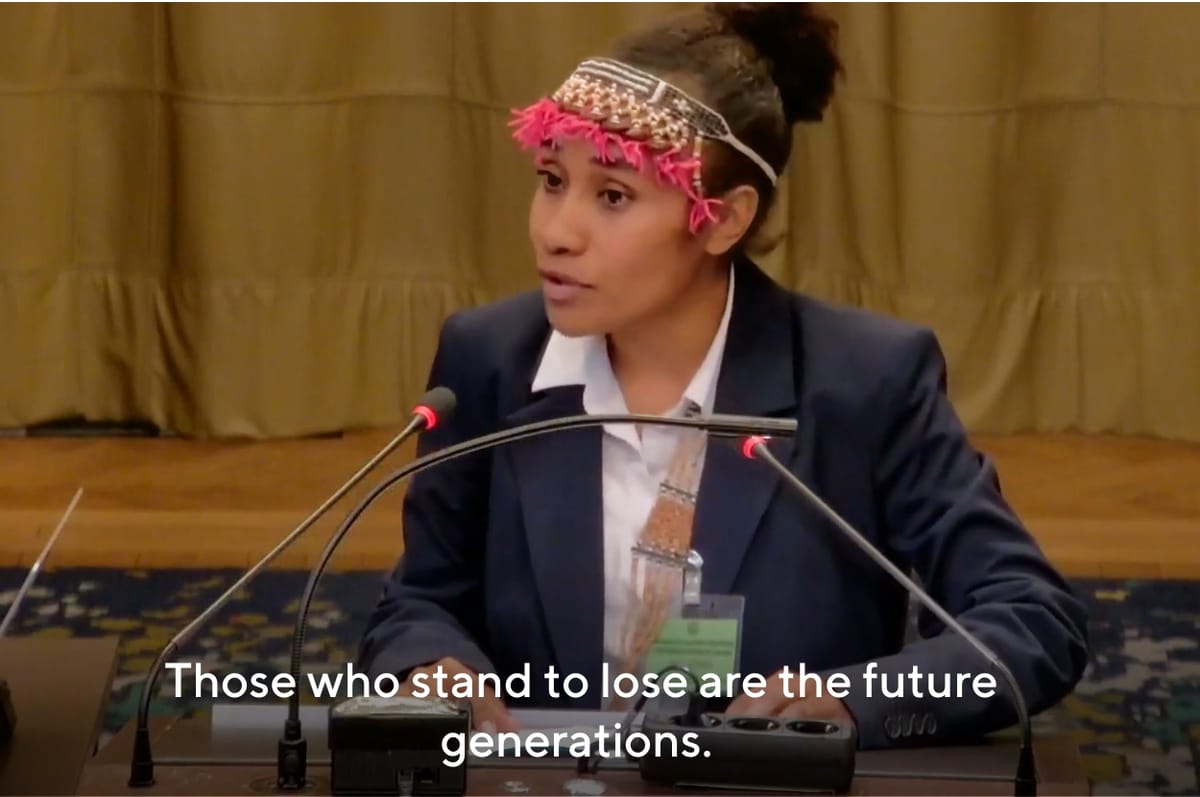 This Young Solomon Islands Climate Activist Called On The ICJ To Protect The Rights Of Future Generations