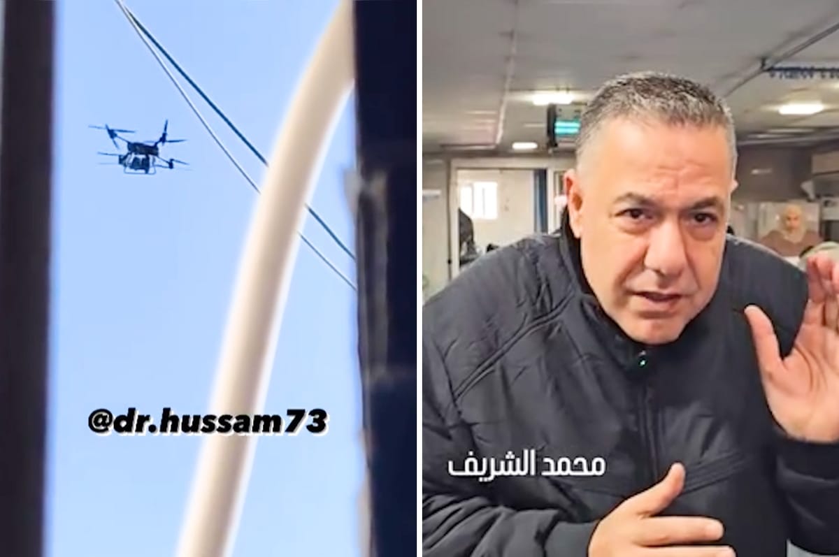 Israel Is Besieging One Of The Last Hospitals In North Gaza, Bombing It While Its Director Was In An Interview