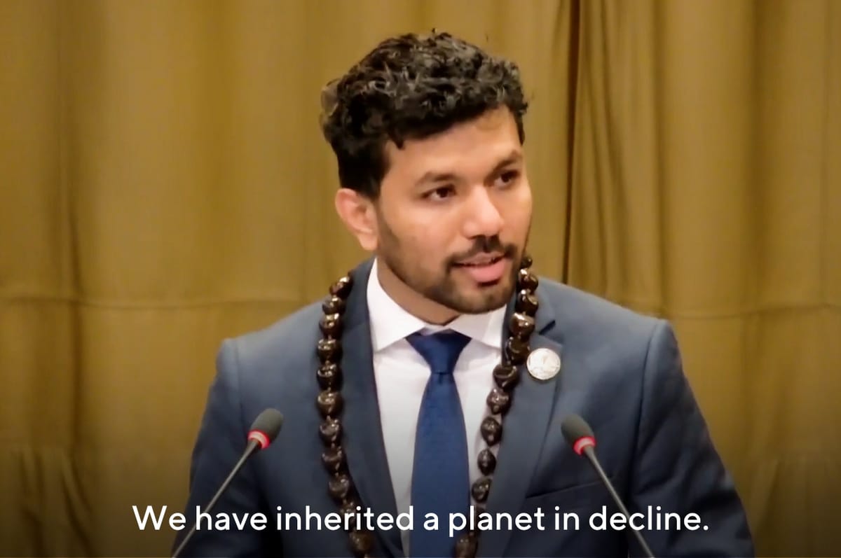 This Young Fijian Climate Activist Gave A Powerful Speech Calling On The ICJ To Ensure Climate Justice