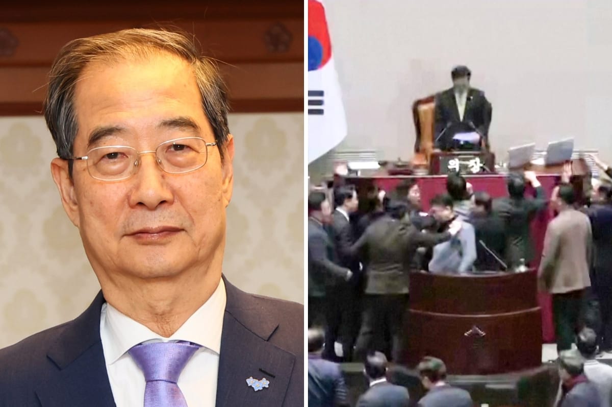 South Korea’s Lawmakers Have Now Voted To Impeach The Acting President, Throwing Into Chaos Again