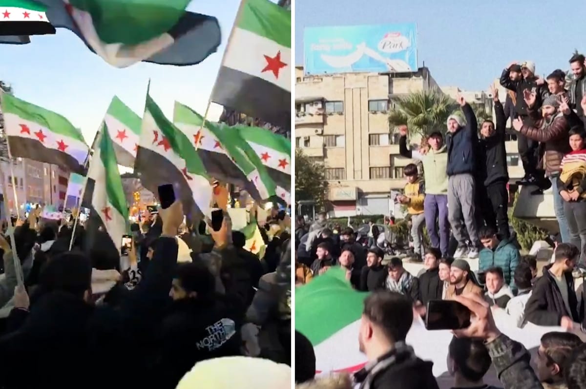 Syria Is Free: Celebrations Have Erupted After Rebels Liberated The Country From The Al-Assad Regime