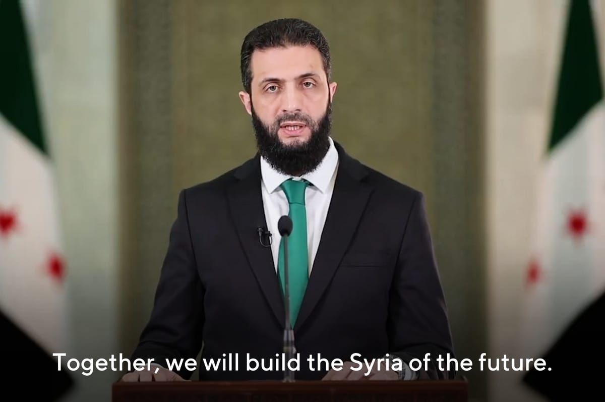 Syria’s Rebel Leader Has Been Named As The Transitional President And Pledged To Rebuild The Country