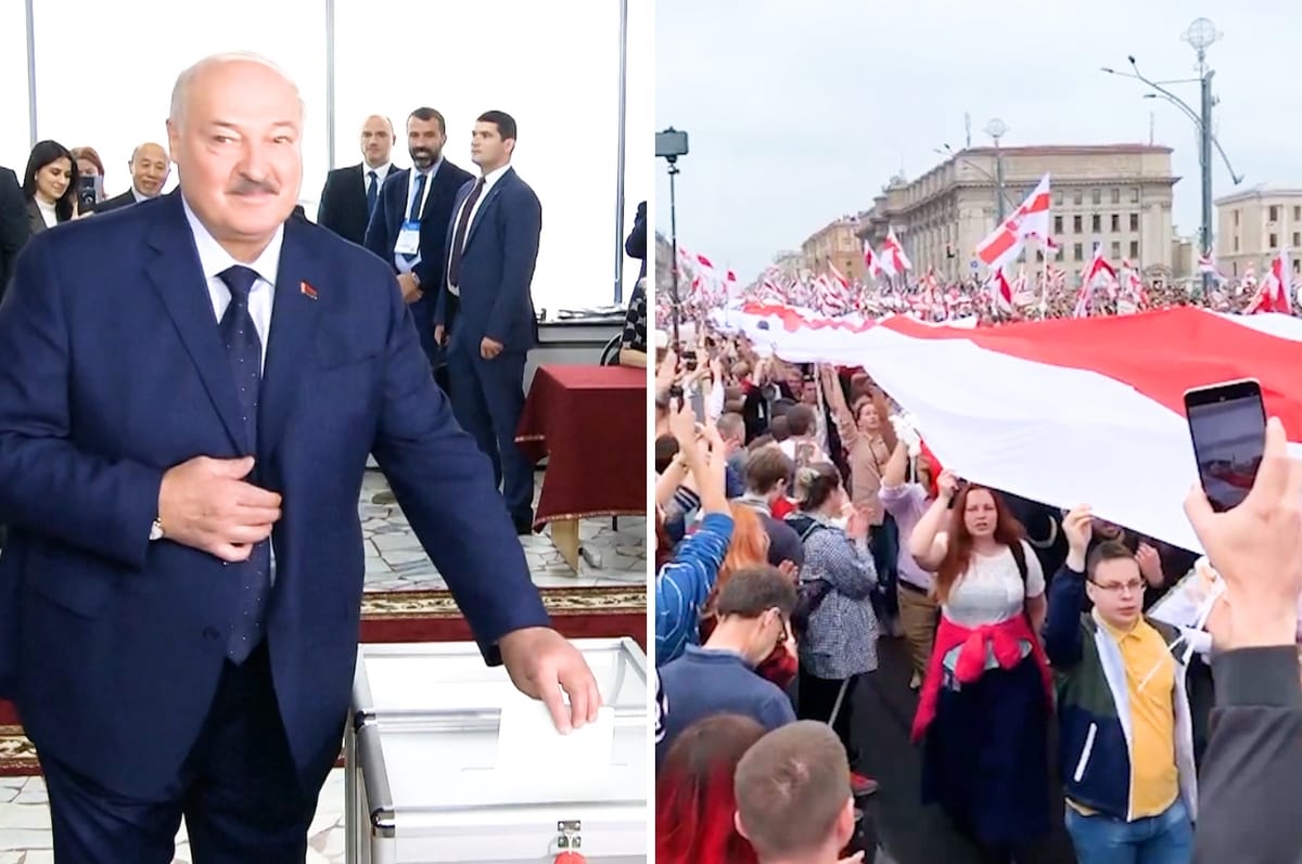 Belarus’ President Was Re-Elected In A Landslide For The Seventh Time In An Election Labeled A “Sham”