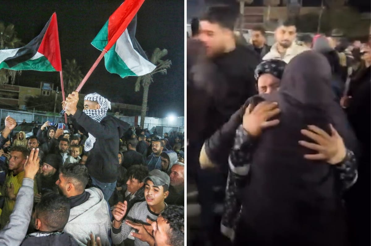 Celebrations Have Erupted In Gaza After Israel And Hamas Agreed To A Ceasefire After 467 Days Of Genocide