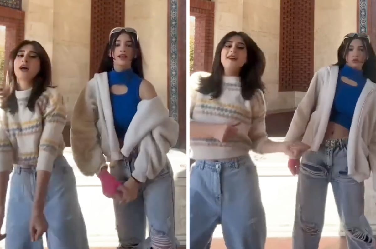 Iran Has Arrested These Two Teen Girls For Dancing In Public At A War Memorial