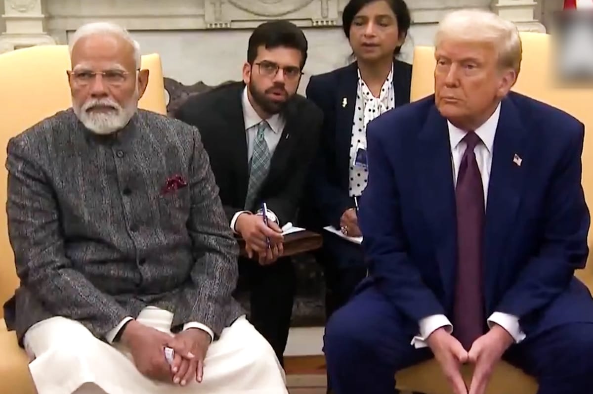 Trump Used A Translator To Translate English To English During A Meeting With India’s Prime Minister