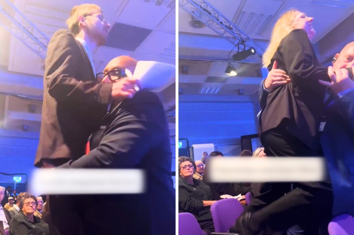 Pro-Palestine Activists Interrupted UK Bank Barclays’ Meeting For "Bankrolling" Israel’s Genocide