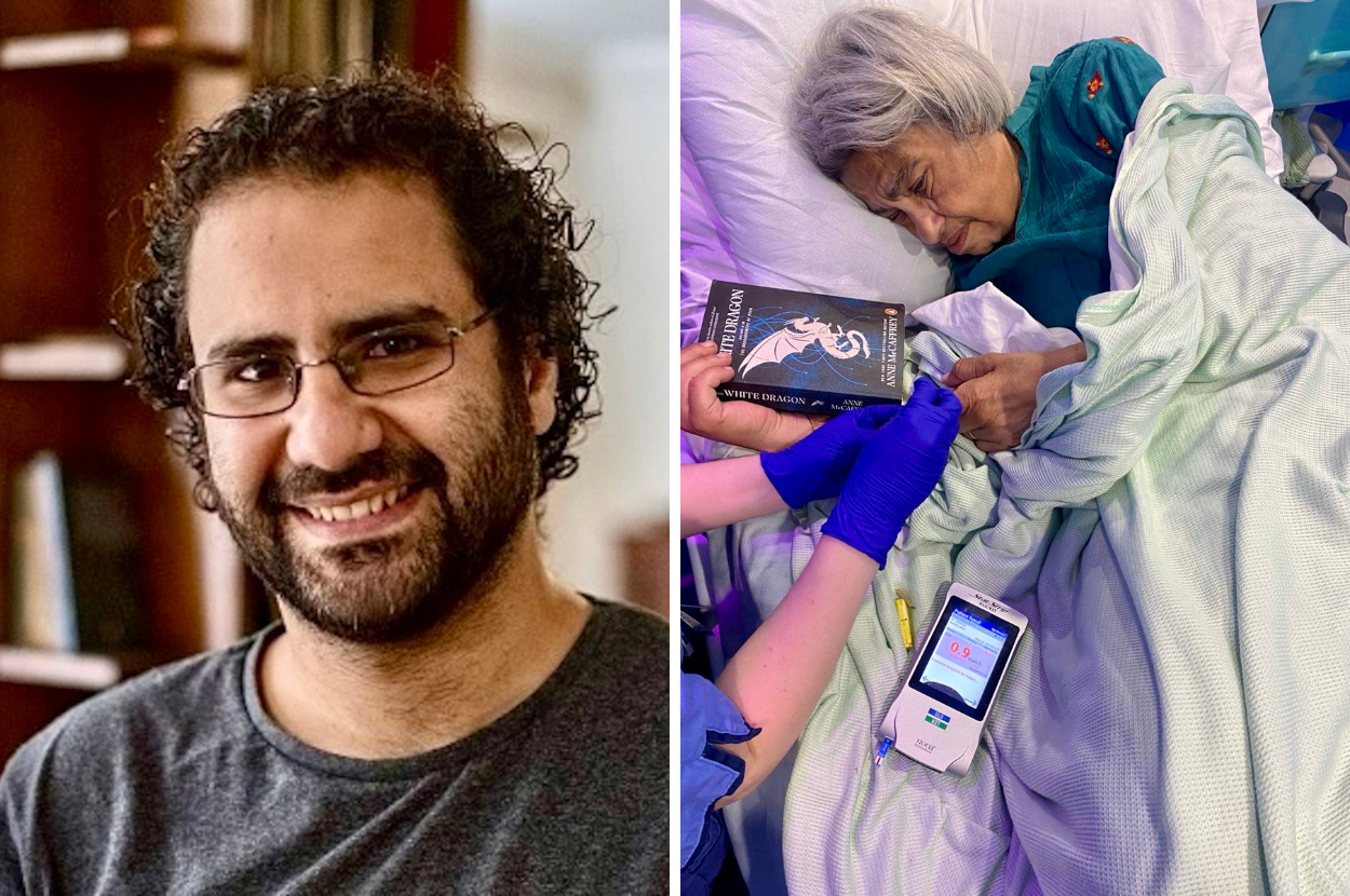 This Jailed Egyptian Activist’s Mother Is In Critical Condition After A 250-Day Hunger Strike To Demand His Release