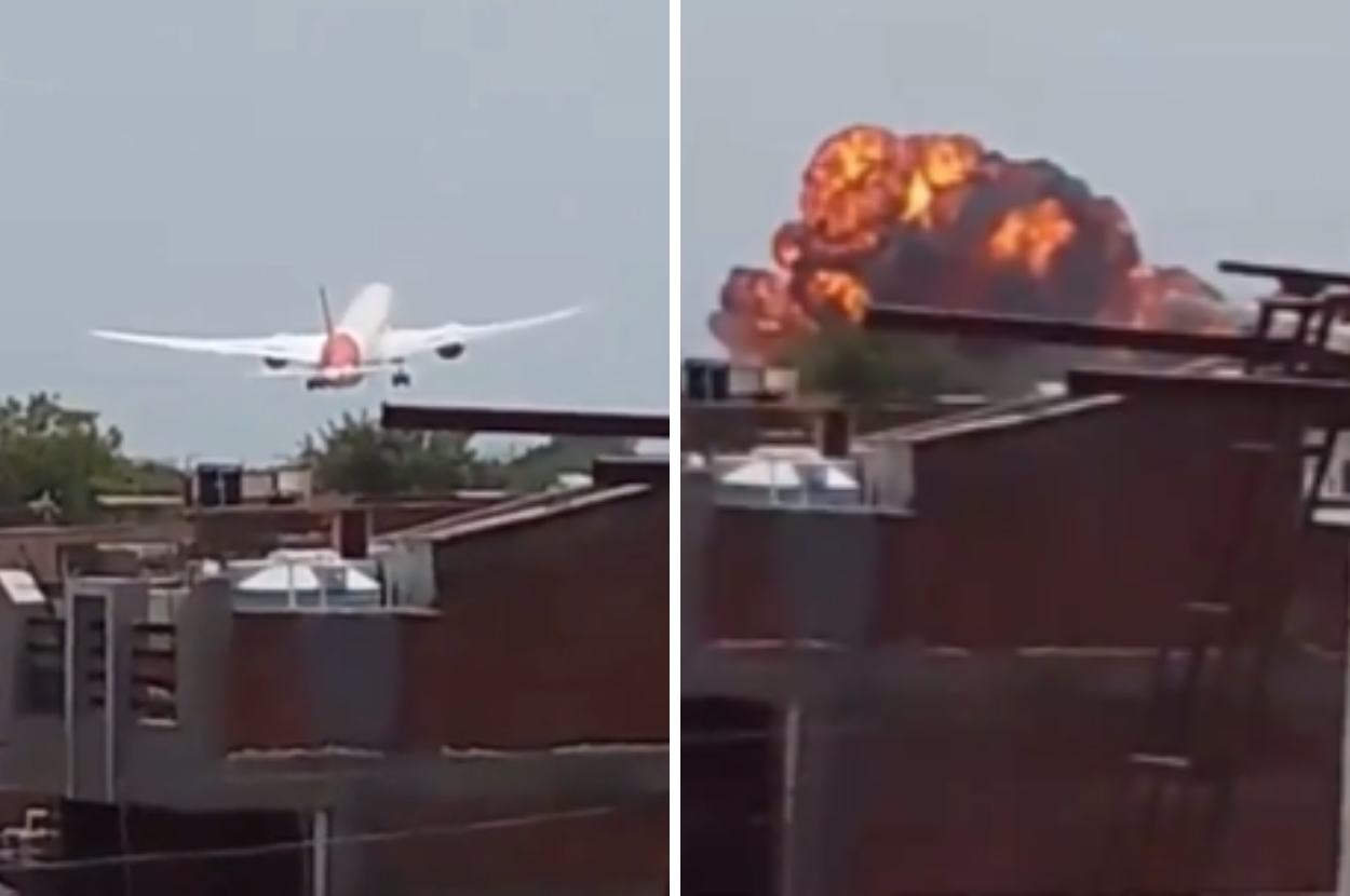 An Indian Plane Crashed 30 Seconds After Taking Off And All But One Of 242 Passengers Are Dead