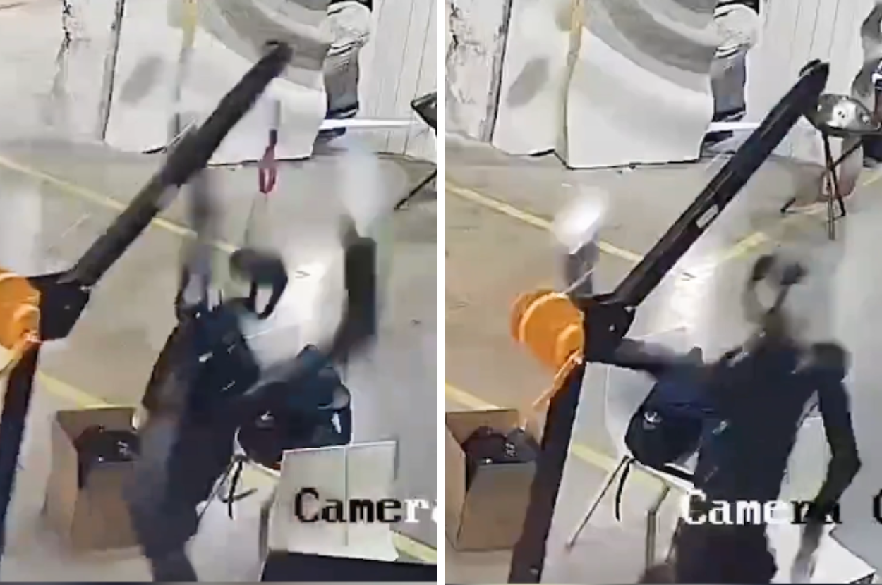 A Robot In China Suddenly Lost Control And Attacked Engineers Who Eventually Managed To Shut It Down