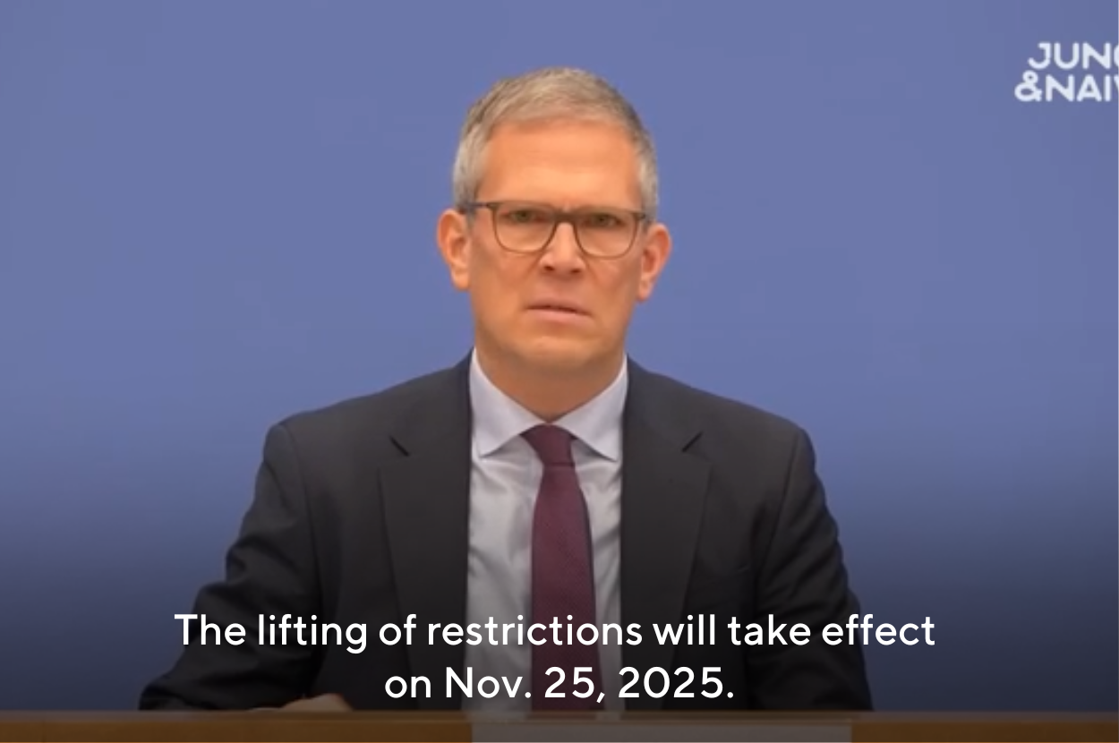 germany israel weapons exports resume gaza ceasefire