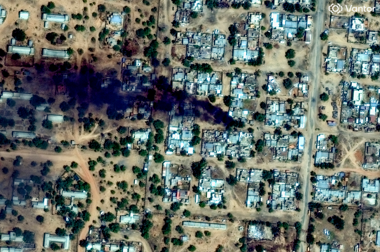 sudan el fasher massacre satellite photos rsf