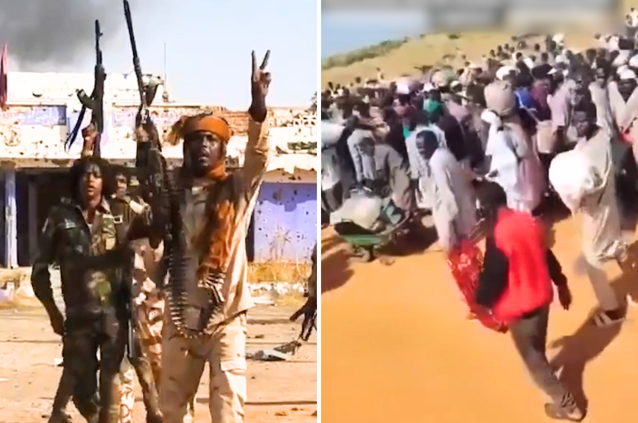 sudan rsf el fasher takeover civilians