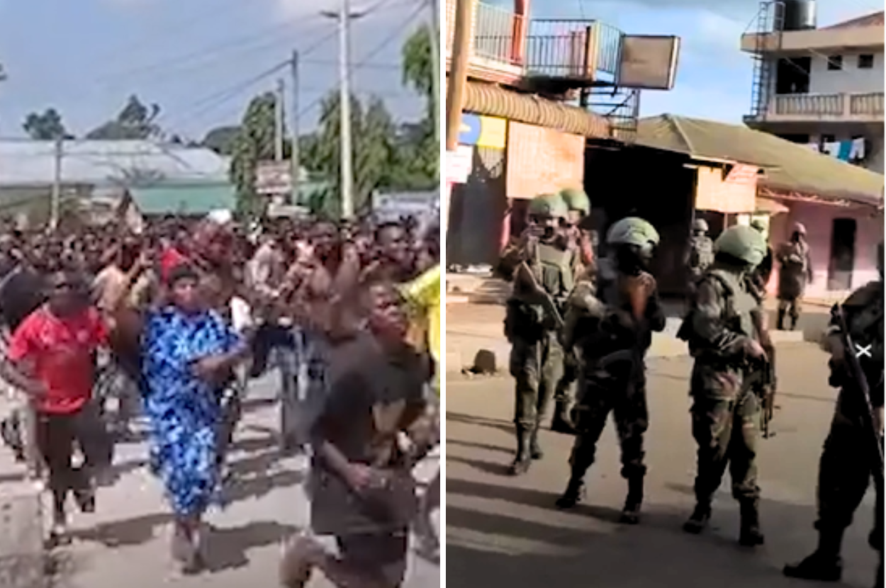 tazania election protests police crack down