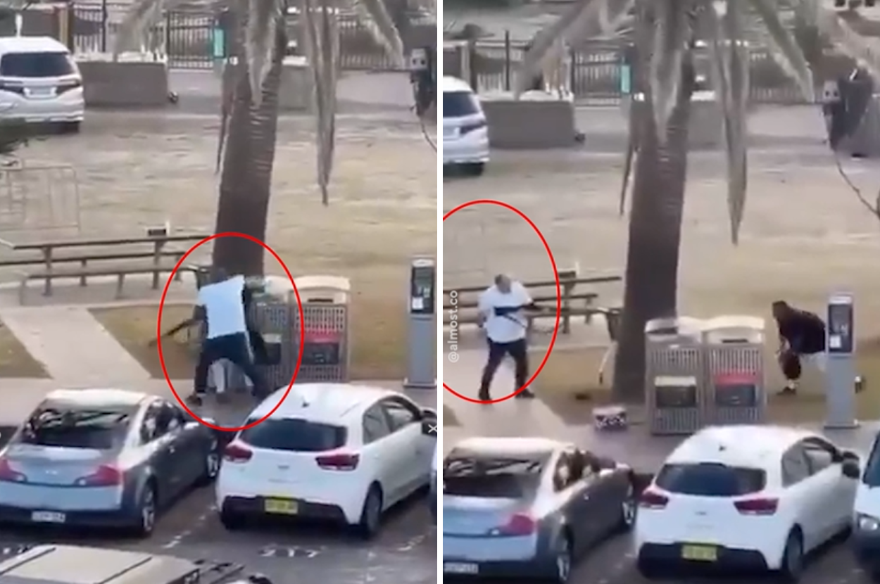 australia bondi beach shooting civilian disarm gunman