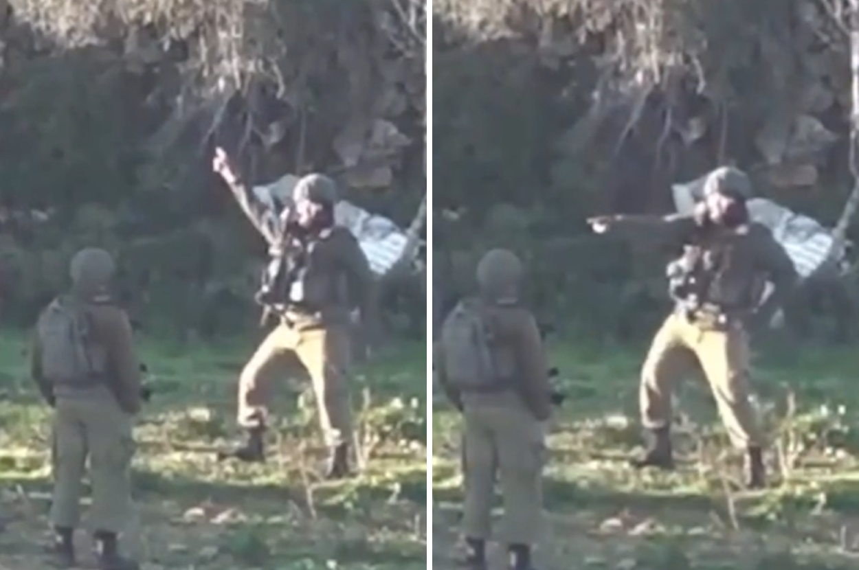 israel soldiers dance demolish palestinian homes west bank