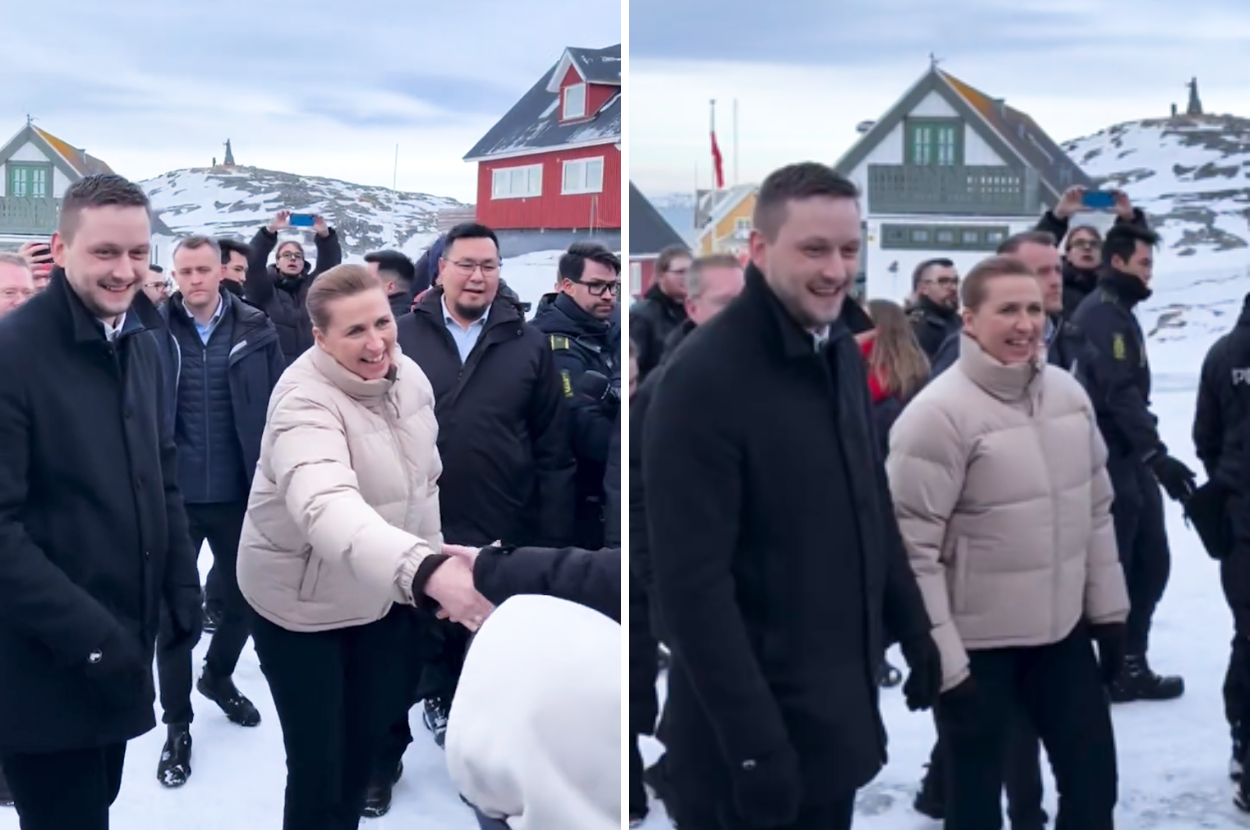 mette fredericksen denmark visit greenland support trump annexation