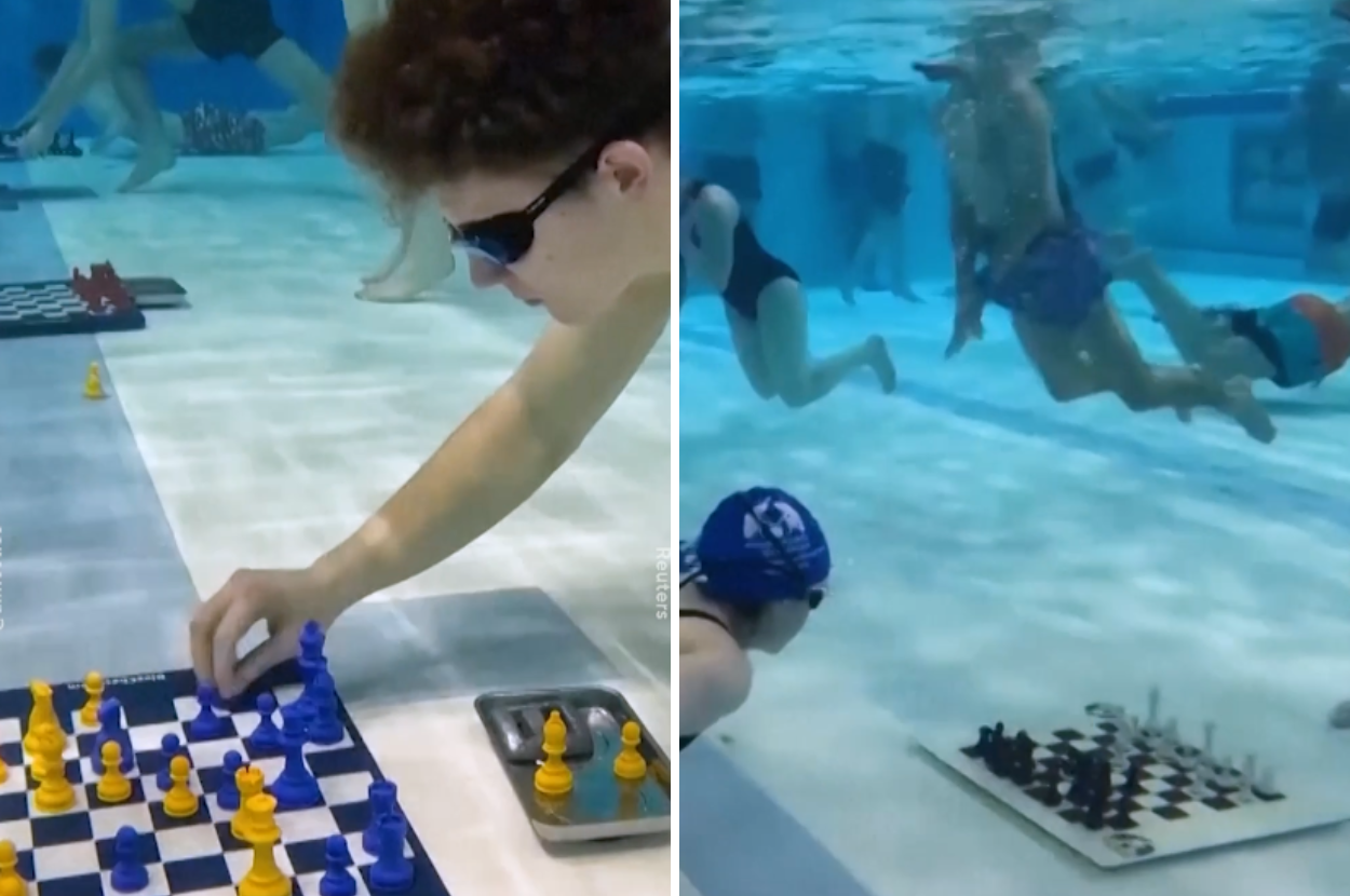 netherlands underwater chess competition