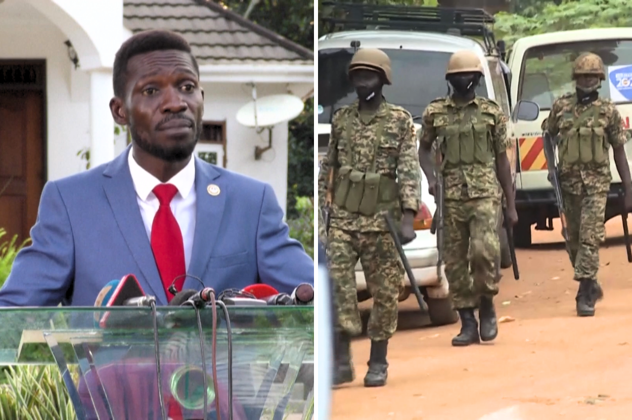 uganda election bobi wine museveni 2026