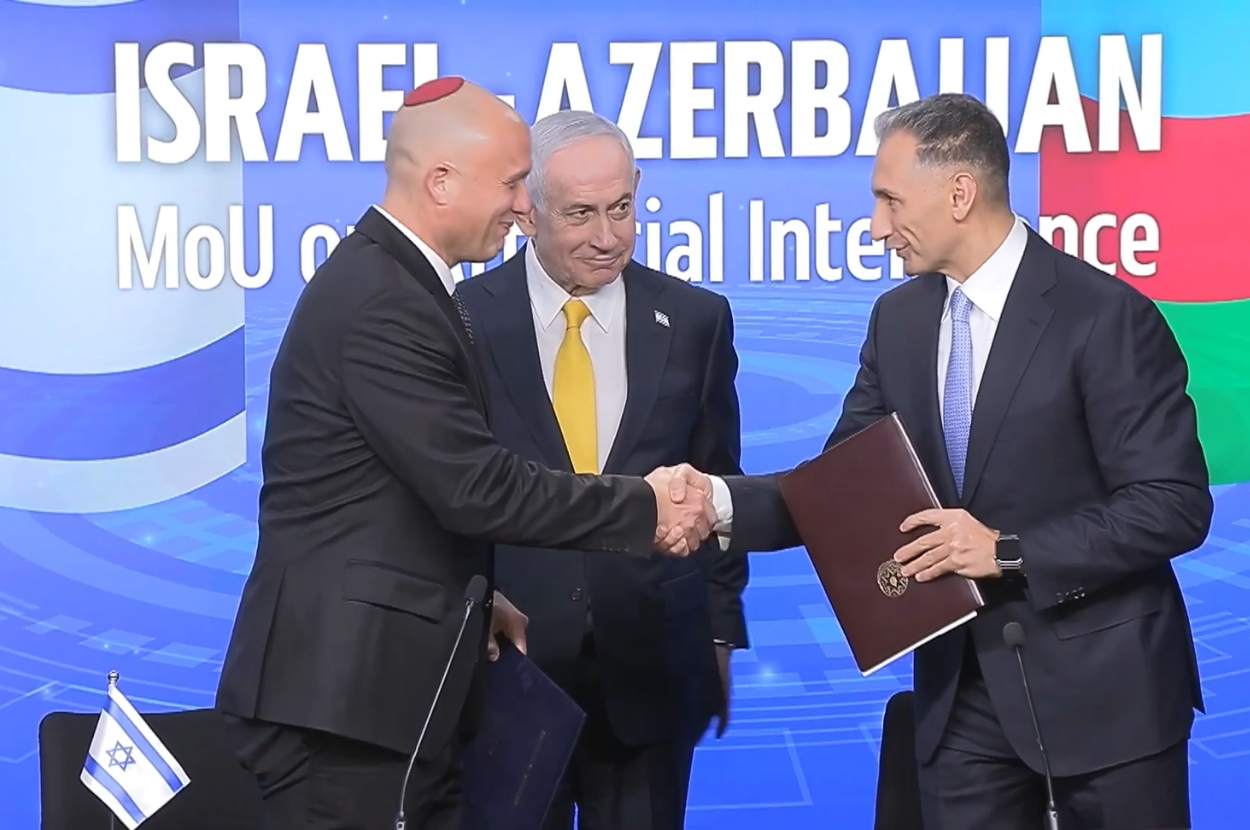 azerbaijan israel ai deal gaza genocide