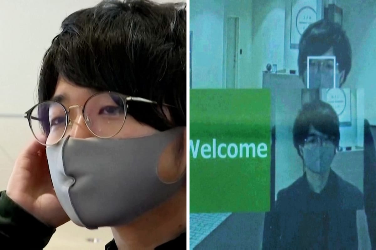 This Japanese Company Created A Facial Recognition System That Can Identify People With Masks On