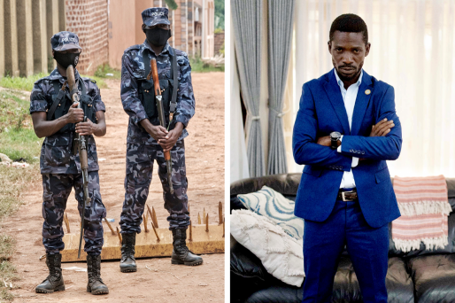 After Uganda’s President Won A Sixth Term, Opposition Leader Bobi Wine Has Been Put Under House Arrest