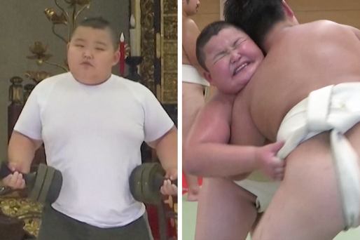 This 10-Year Old Japanese Boy Is A Sumo World Championship