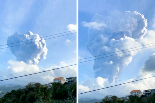 A Volcano Keeps Erupting On St. Vincent, Leaving The Island’s Entire Population Without Clean Water