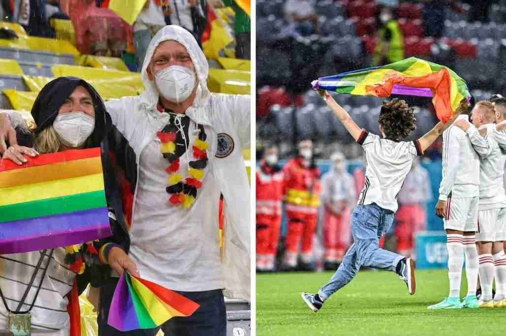 Soccer Fans Filled Hungary’s Euro 2020 Match Stadium With Rainbow Flags To Protest Its Anti-LGBT Ban