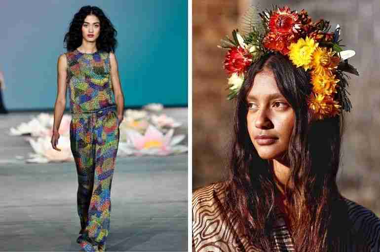 Australian Fashion Week Held An All-Indigenous Runway Show For The First Time And It Looks Stunning