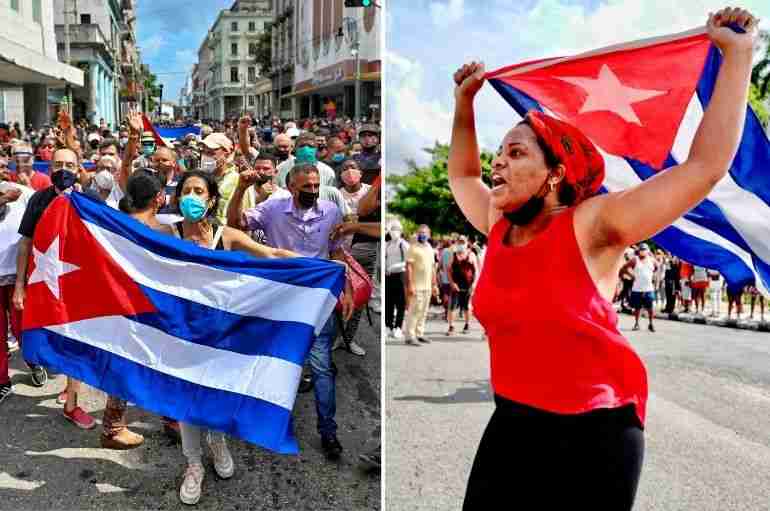 For The First Time In Decades, Cuban Held Huge Protests Against The Communist Government