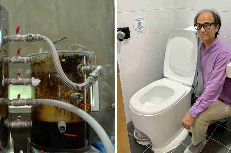 This Korean Professor Created A Toilet That Turns Poop Into Energy And Pays People Digital Currency