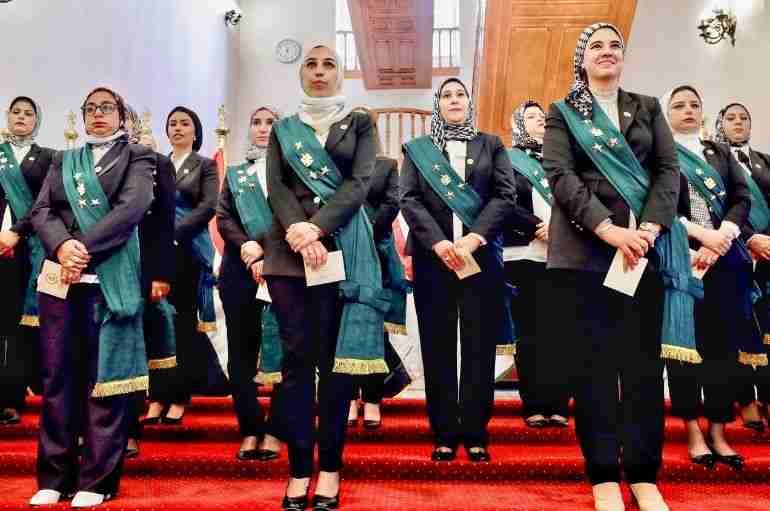 Egypt Has Sworn In Nearly 100 Women As The First Women Judges In Its State Council