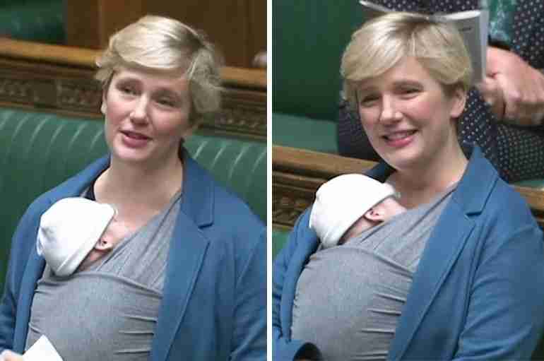 This UK MP Took Her Three-Month-Old Baby To Parliament With Her But Got Told It’s Not Allowed