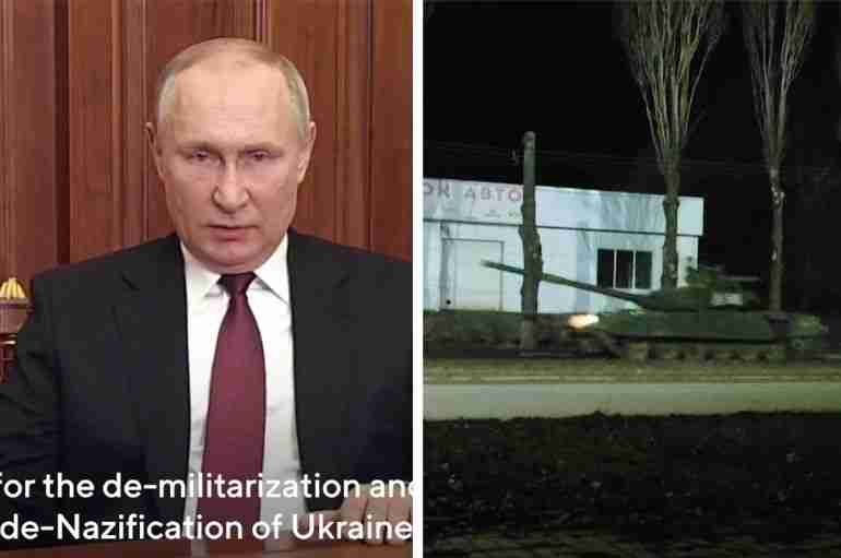Russia Has Invaded Ukraine After President Vladimir Putin Declared A War To “Demilitarize” Ukraine