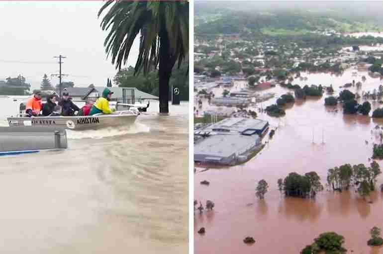 A “Rain Bomb” Hit Eastern Australia, Causing Catastrophic Flooding And The Videos Are Unreal
