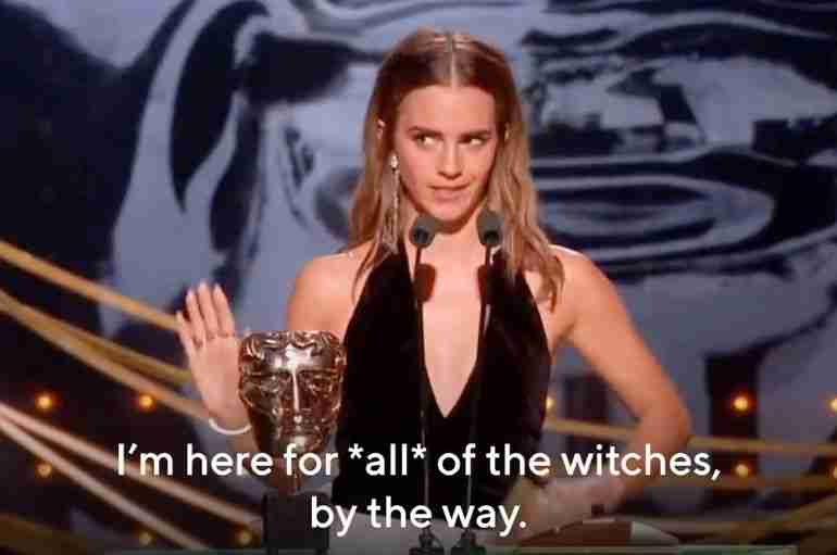 Emma Watson Stood Up Against  J. K. Rowling’s Anti-Trans Tweets By Saying She’s “Here For *All* Witches”