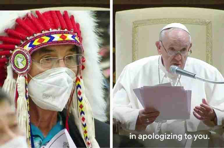 Pope Francis Apologized To Canada’s Indigenous Peoples For The Catholic Church’s Schools To Assimilate Them