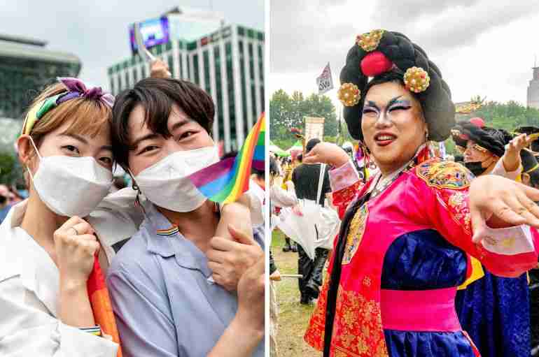 Thousands Of People In South Korea Attended The First Pride Parade In Three Years To Celebrate LGBT Rights