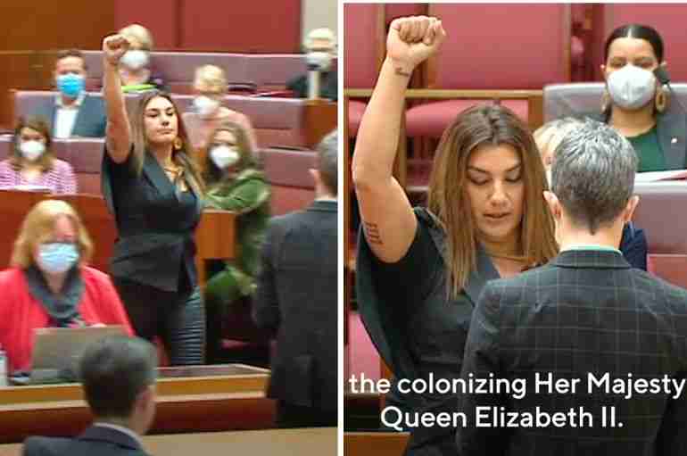 This Aboriginal Australian Senator Called The Queen A Colonizer While Being Sworn In To Parliament