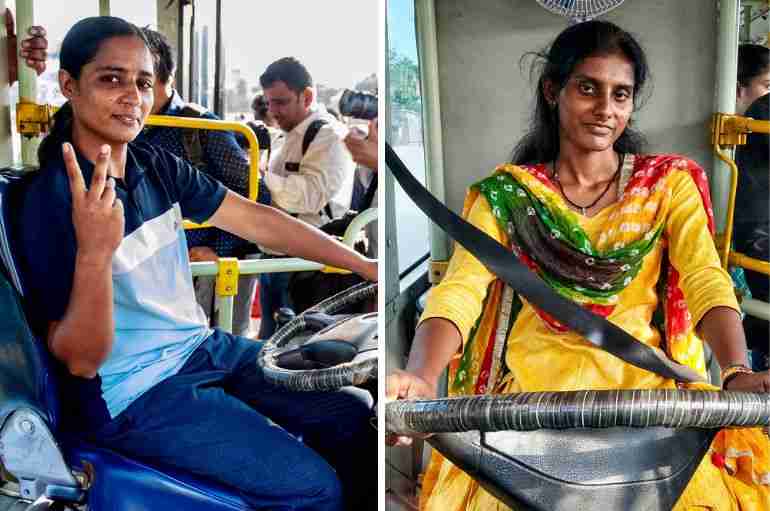 In A First, India’s Delhi Appointed 11 Women Bus Drivers To Help Improve Women’s Safety On Public Transport