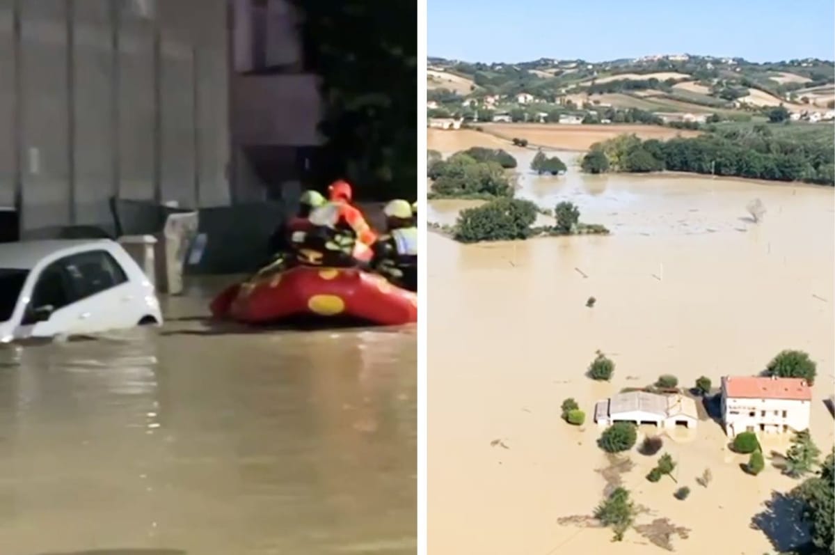 Italy Was Hit By “Tsunami-Like” Flash Floods From Torrential Rains And At Least 10 People Are Dead