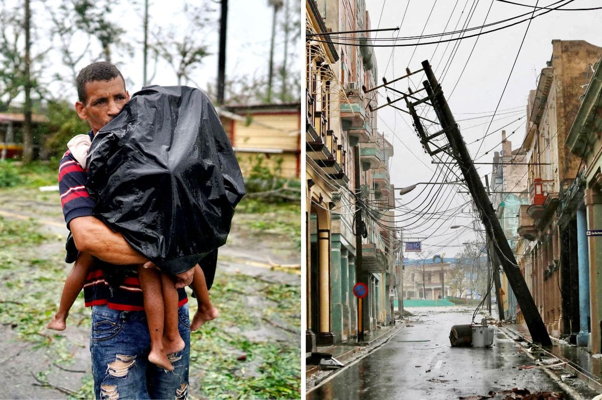 The Entire Island Of Cuba Has Been Left Without Power After A Powerful Hurricane Struck The Country
