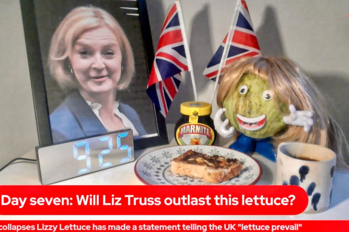 An Unrefrigerated Iceberg Lettuce Outlasted UK Prime Minister Liz Truss And It Became A Huge Meme