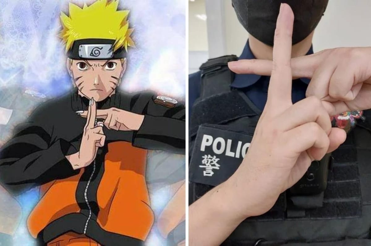 This Taiwanese Police Officer Got A Claw Machine Thief To Confess By Doing A “Naruto” Hand Sign To Him