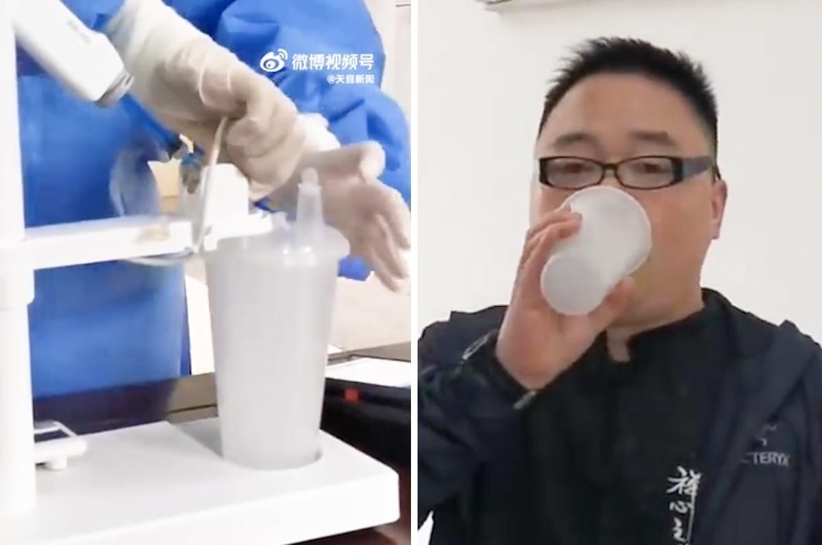 China Has Invented The World’s First Inhalable COVID-19 Vaccine That People Say Tastes Like Milk Tea