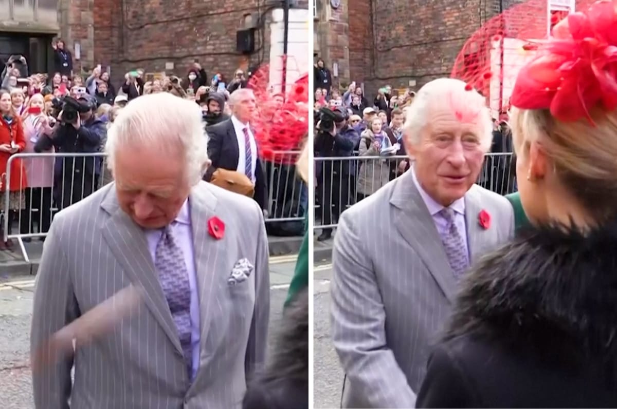A Student Tried To Egg King Charles To Protest The UK’s History Of Slavery But The King Just Ignored It