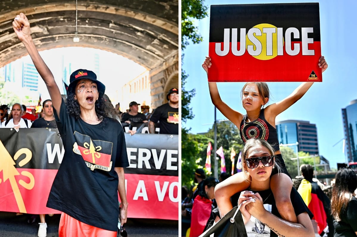 Thousands Of People In Australia Protested The Oppression Of Indigenous People On “Invasion Day”